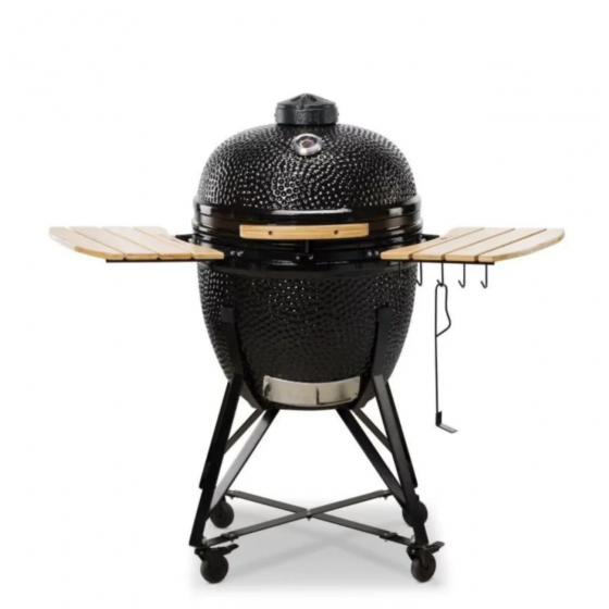 Grill ceramiczny Kamado Bono GRANDE Czarny